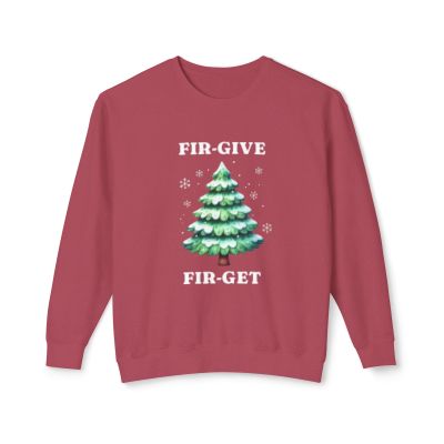 FIR-GIVE and FIR-GET Unisex Lightweight Crewneck Sweatshirt-image